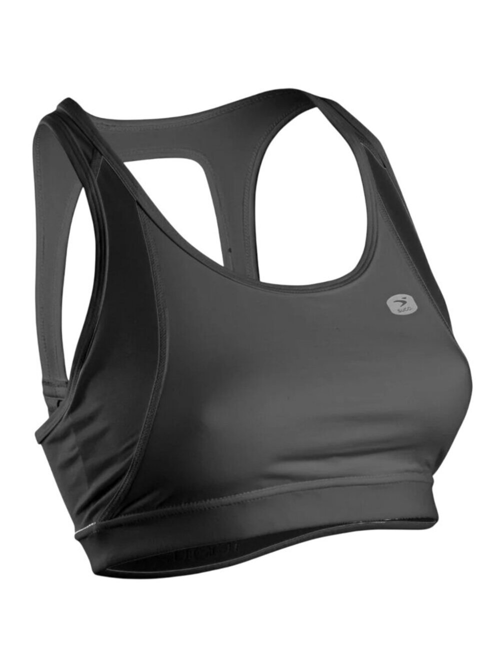 SUGOI Black Jackie Bra Racerback Performance Sports Bra m